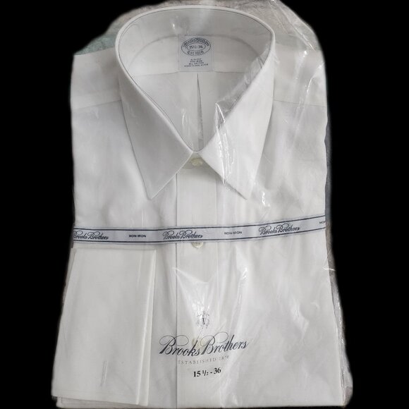 Men's White Dress Shirt - Picture 1 of 3